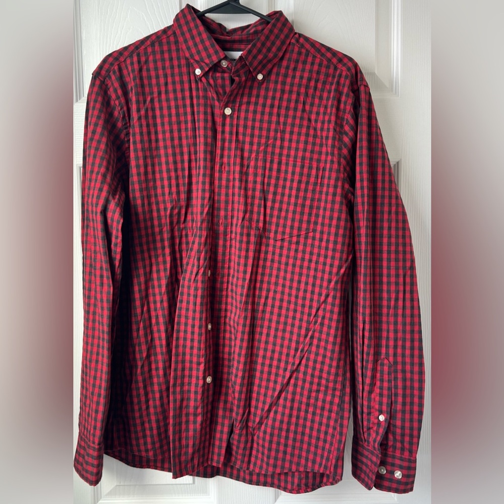 Sonoma Plaid Button Down Shirt